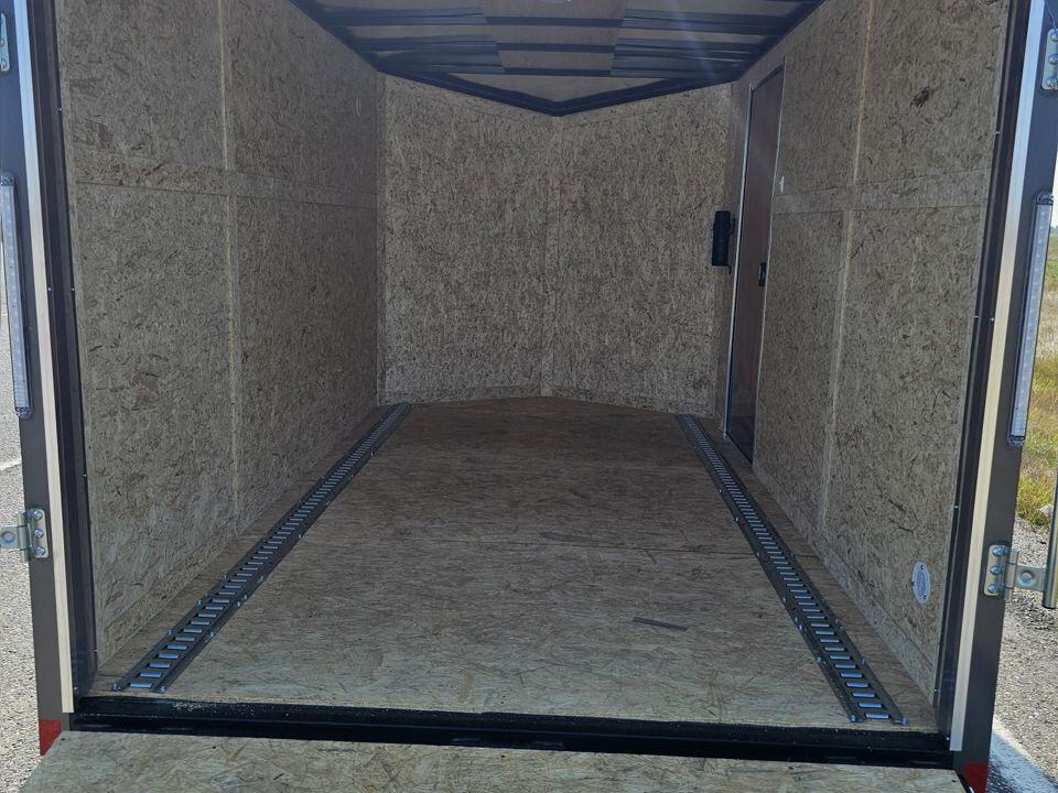 7' x 12' Cargo Trailer - Inside View