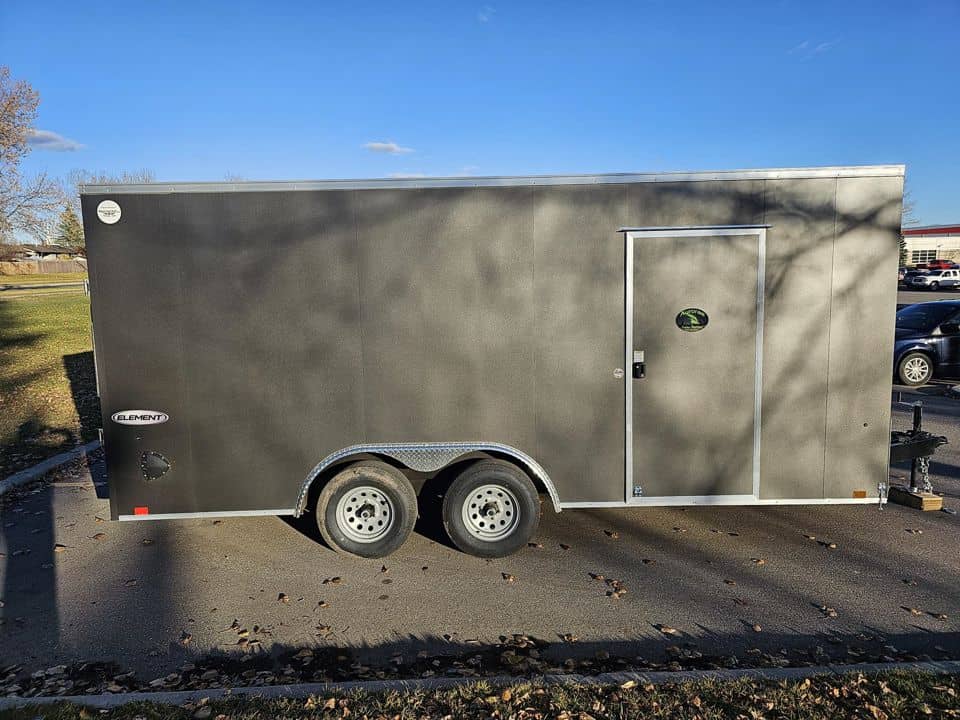 7' x 12' Cargo Trailer - Outside View