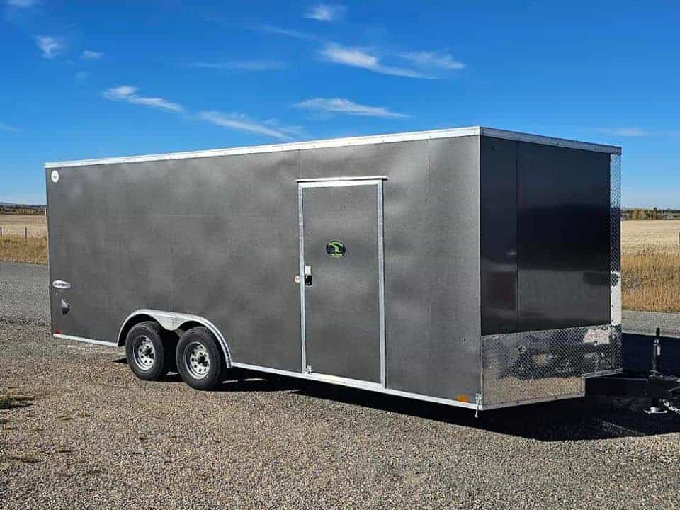 8.5' x 16' Cargo Trailer - Inside View